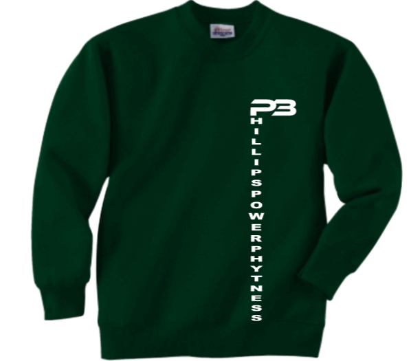 P3 Logo/ Crew Neck Sweatshirt/Unisex